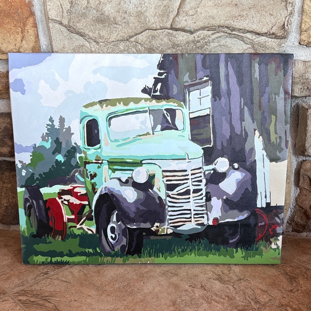 Vintage Truck Canvas Art